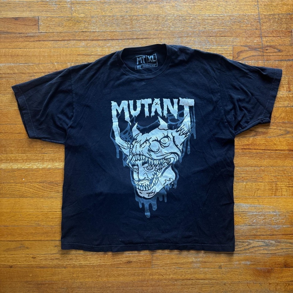 Midnight Tyrannosaurus Mutation Tour 2019 Graphic T-Shirt Black Mens XL Mutant